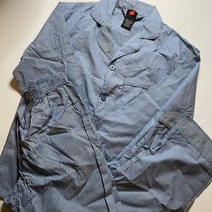 Hanes Pajamas Boys Size Small Light Blue